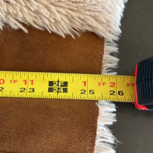 Coziest faux suede Sherpa jacket. Size XL. - Picture 3 of 4